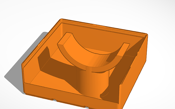 3D design Gridfinity Camera block - Tinkercad