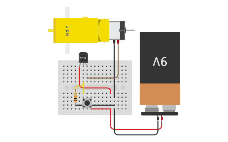 Circuit Design Simple Dc Motor Tinkercad