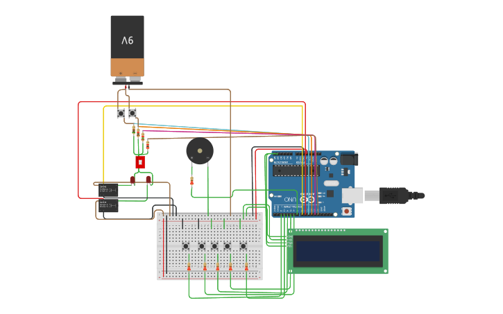 Circuit design PROYECTO NEO | Tinkercad