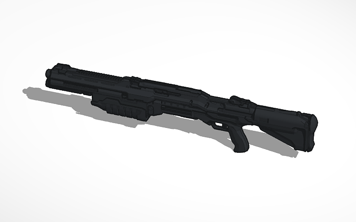 3D design Shotgun - Tinkercad