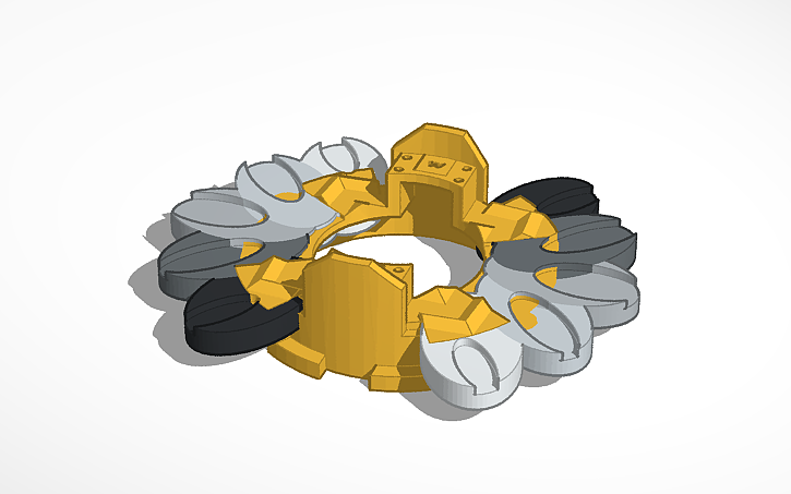 3D design Wing Forge Disc | Tinkercad
