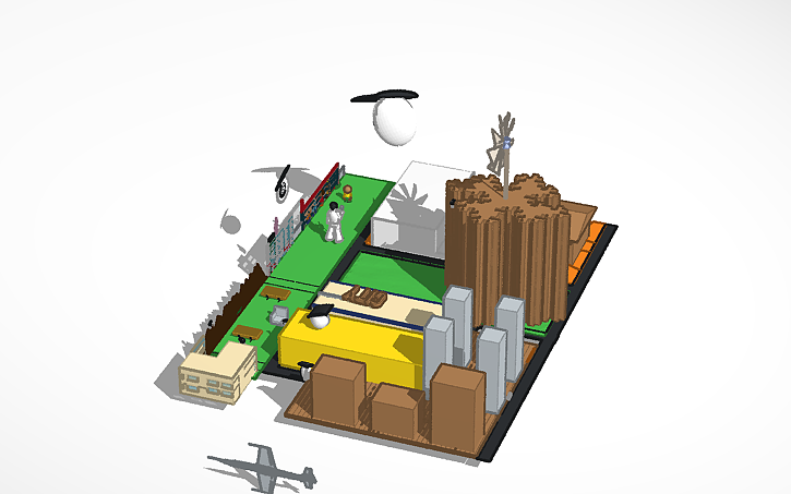 3D design City Smart | Tinkercad