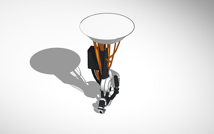3D design GLaDOS - Tinkercad