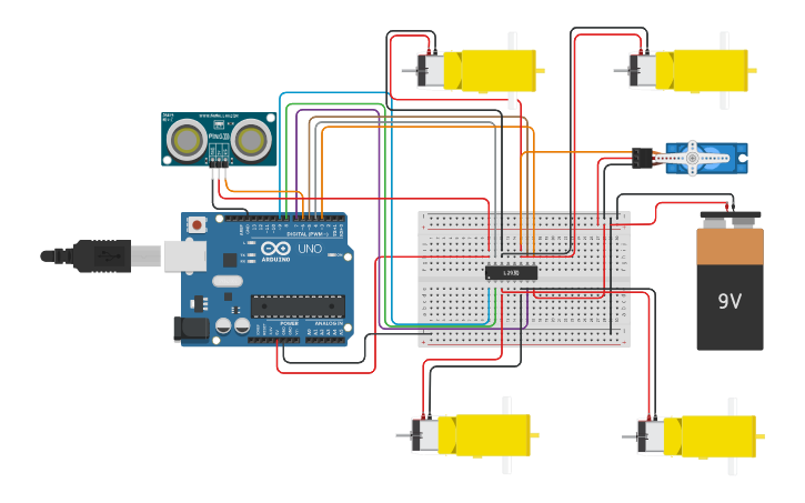 Circuit design circuit diagram eng1000 - Tinkercad