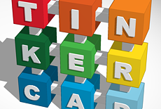 Tinker Code Logo 3D design TINKERCAD logo | Tinkercad