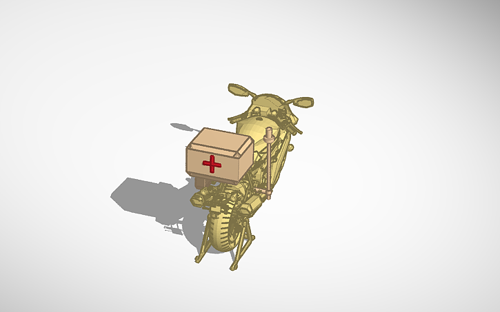 3D design Copy of Ducati moto - Tinkercad