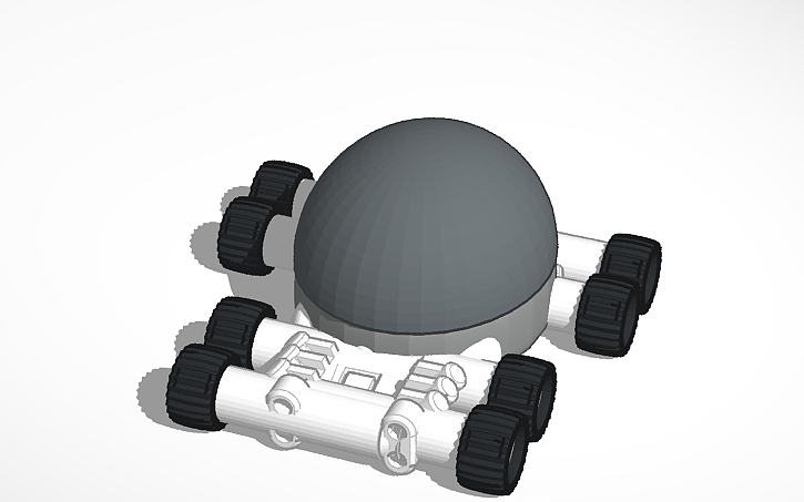 3D design ROVER MARLUEVIS - Tinkercad