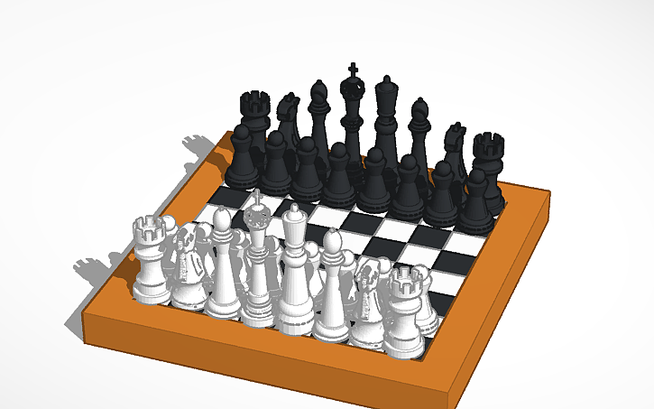 3D Chess Masterclass: TinkerCAD Walk-Through Video by 3D-PT