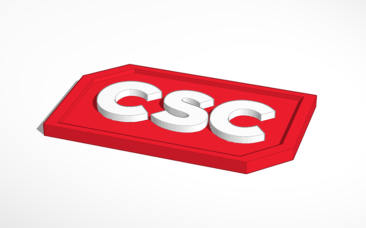 Csc Logo Tinkercad Csc Logo Tinkercad