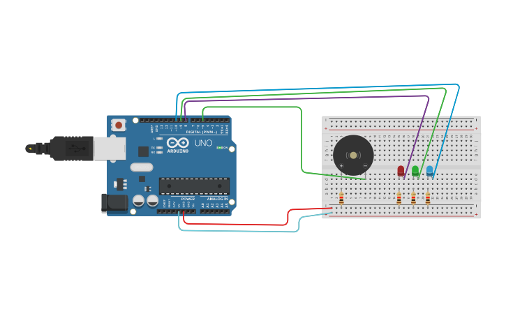 Circuit design level 3 assignment 7 - Tinkercad