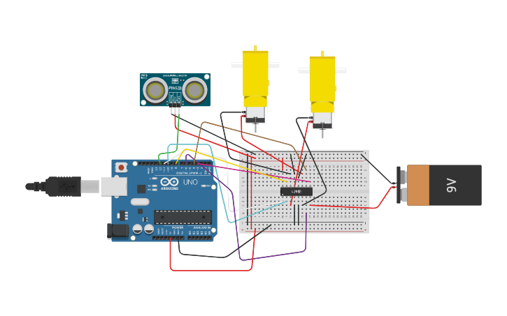Circuit Design Control Dc Motors With L293d Motor Driver Ic And Arduino