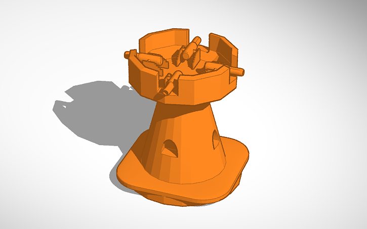 3D design Rook | Tinkercad
