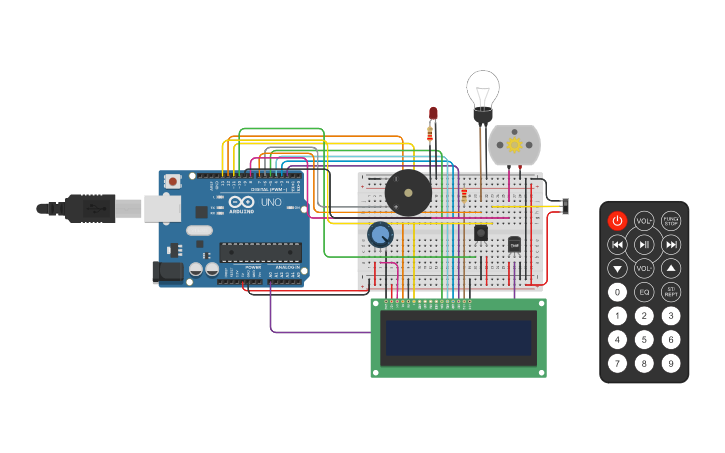 Circuit design Projeto - Tinkercad