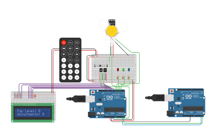 Circuit design Final IOT Project | Tinkercad