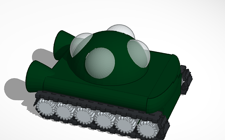 3D design Tiny Tank | Tinkercad