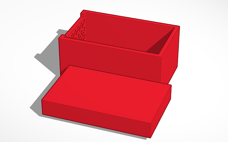 3D design Led Sensor And Buzzer Case - Tinkercad