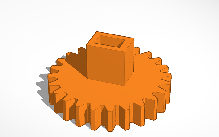 3D design Zębatka | Tinkercad