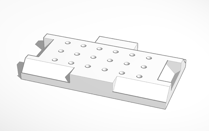3D design Led display - Tinkercad