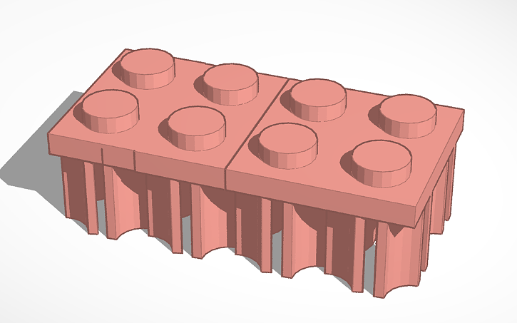 3D design lego - Tinkercad