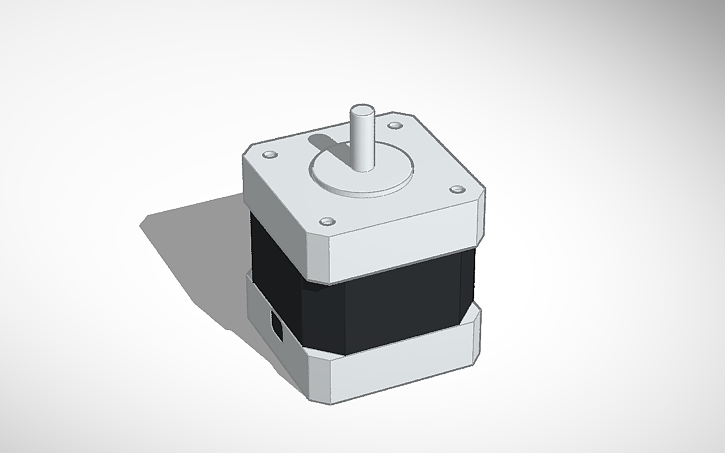 3D design NEMA 17 Stepper Motor - Tinkercad