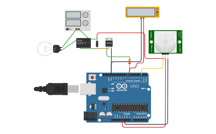 Circuit design Extreme Kamilus | Tinkercad