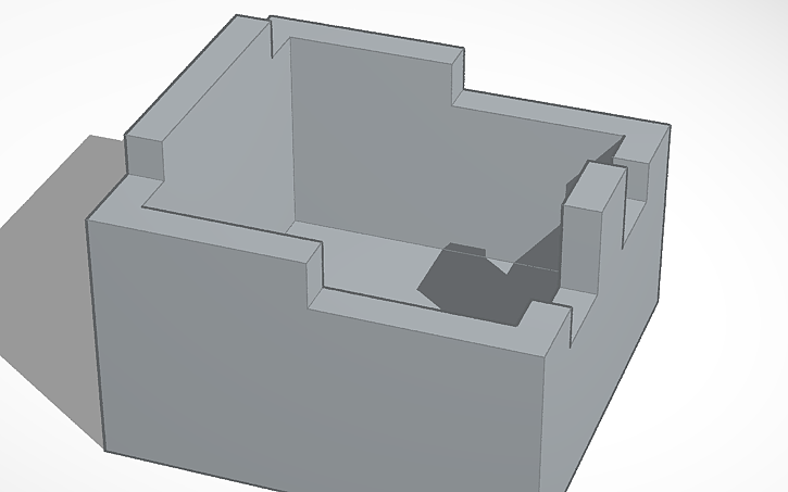 3D design LEGO Minecraft Helmet - Tinkercad