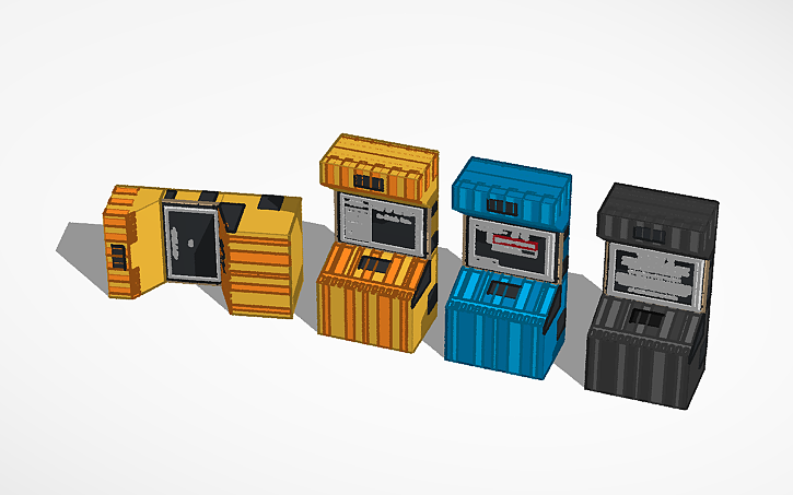 3D design ultrakill terminals - Tinkercad