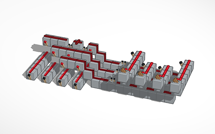 3D design Simple Encoder and Decoder - Tinkercad