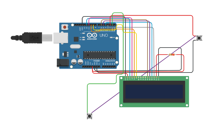 Circuit design sin internet - Tinkercad