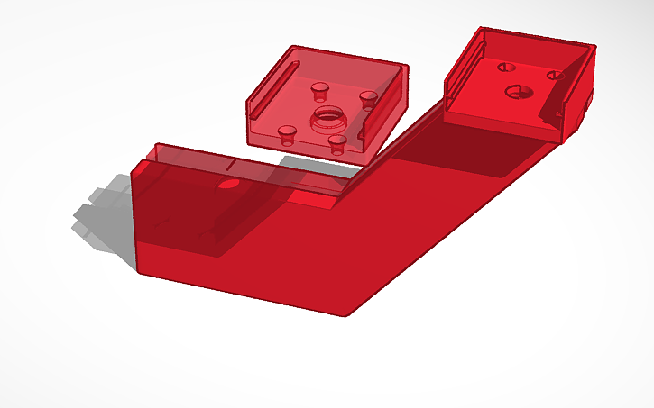 3D design Creality Nebula Camera Mount - Ender3 V2 - Tinkercad