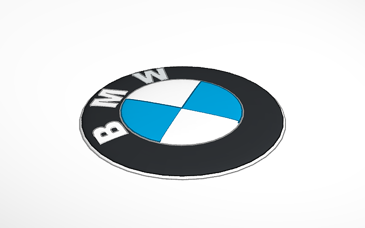 3D design BMW Logo | Tinkercad