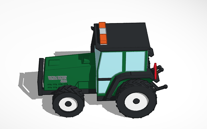 3D design Tractor - Tinkercad