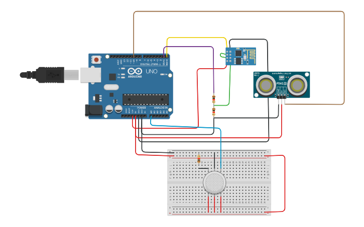 Circuit design IOT 7 | Tinkercad