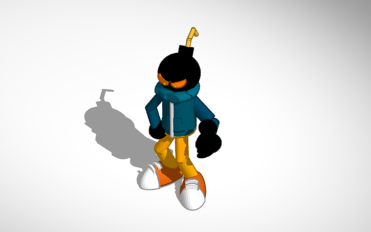 3D design whitty - Tinkercad