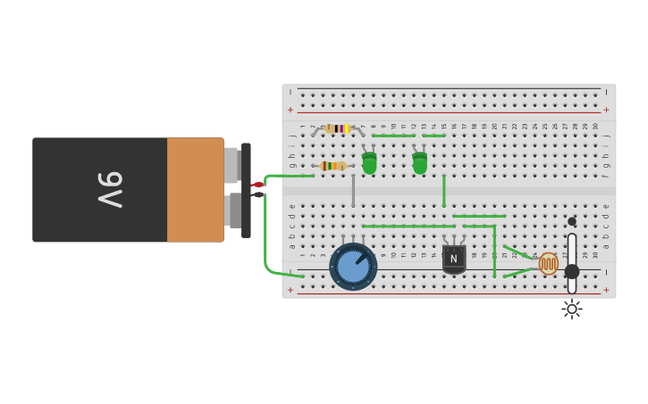 Circuit Design Sensor De Luz - Tinkercad