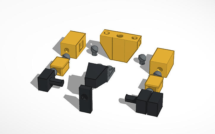 Buckethead Tf Rotf 3D design Kreo Transformers ROTF Buckethead Upgrade Kit - Tinkercad