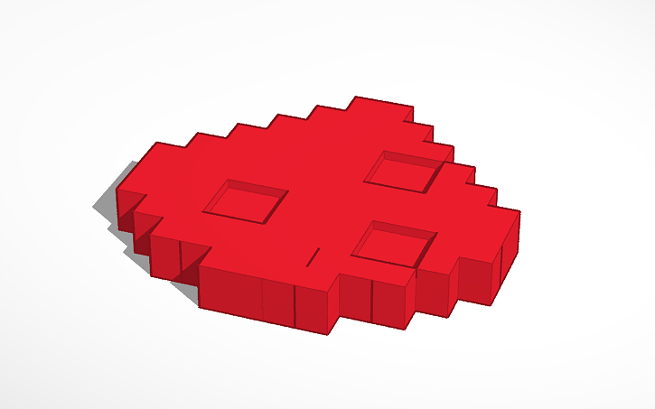 3D design Redstone | Tinkercad