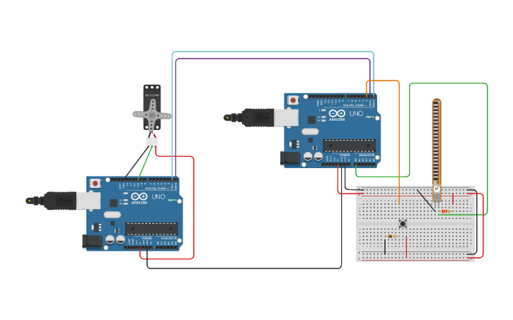 Circuit design UART 2 | Tinkercad