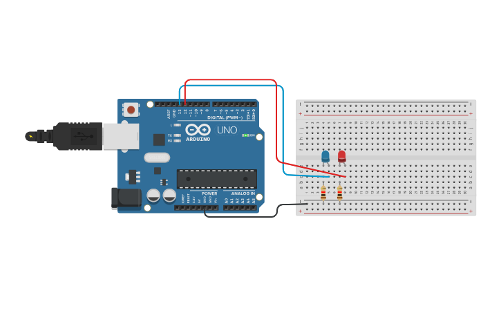 Circuit design Level 3 - Tinkercad