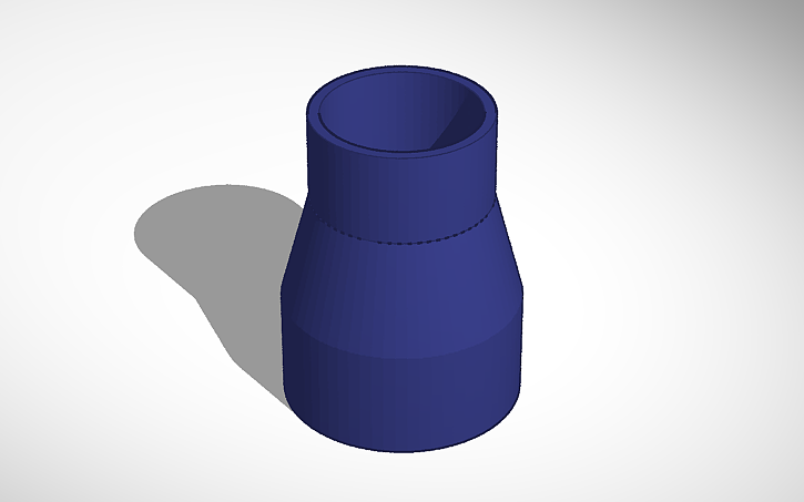 3D design dewalt orbital sander to shop vac dust hose adapter | Tinkercad