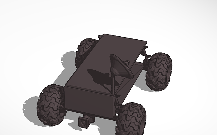 3D design Rover de Martin et Karim - Tinkercad
