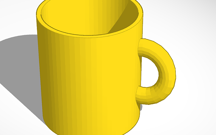 3D design кружка - Tinkercad