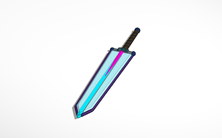 3D design Nebula sword | Tinkercad