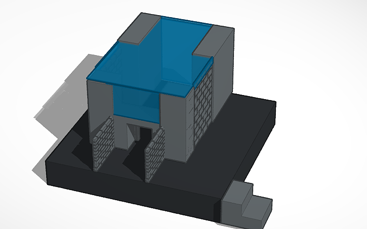 3D design Building - Tinkercad