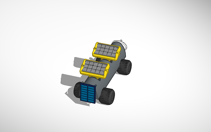 3D design Lunar Rover - Tinkercad