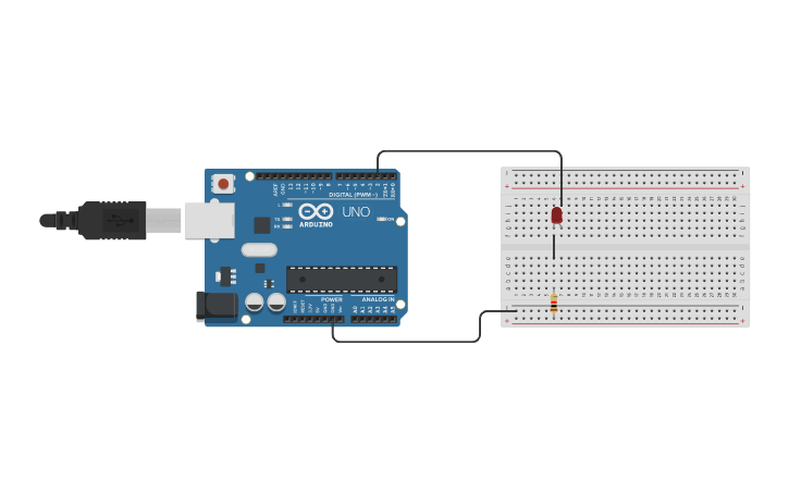 Circuit design Medição de tempo no arduino - Tinkercad