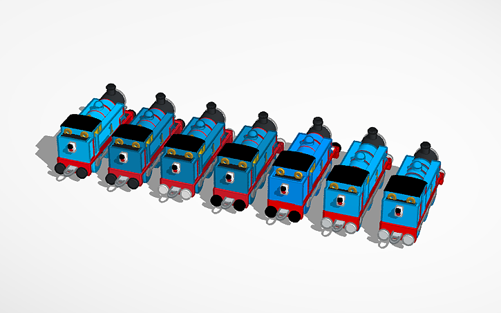 Mengine Modelworks Rws 3D design RWS Thomas Variants - Tinkercad