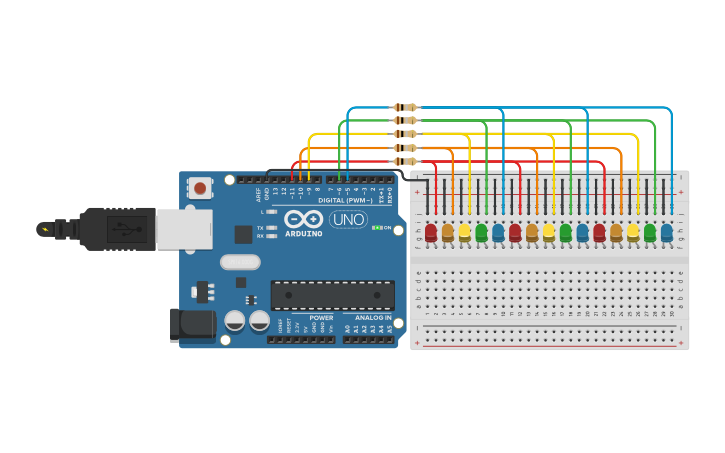 Christmas Lights Tinkercad Christmas Light Show Arduino 2021
