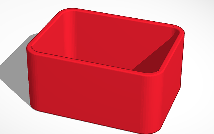 3D design Wall Shelf - Tinkercad