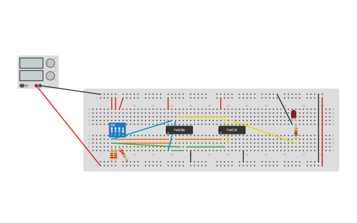 Circuit design Sensores - Tinkercad